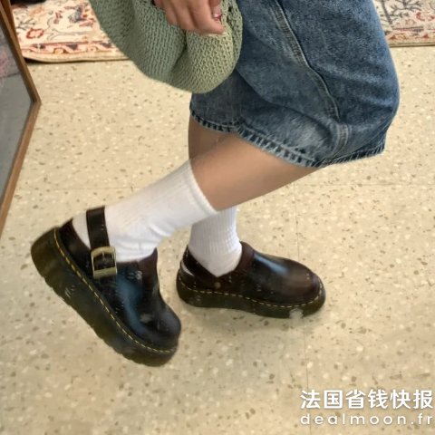 Dr. Martens@A眉毛半边天，版权属于原作者Laketen 厚底穆勒鞋