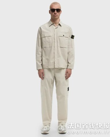 Stone IslandOvershirt 长袖衬衫 棉质