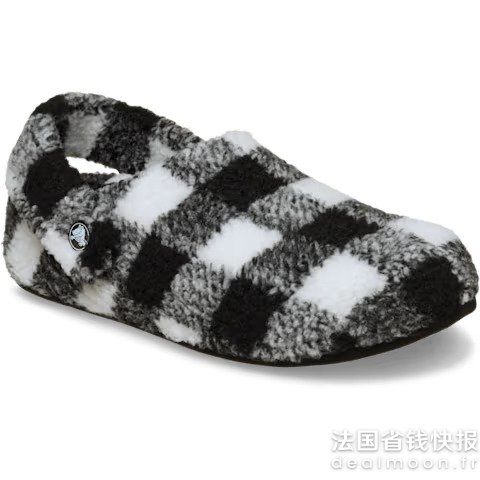 CrocsCozzzy Buffalo 格子拖鞋