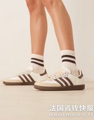 adidas Originalsadidas Samba OG 训练鞋 奶油棕