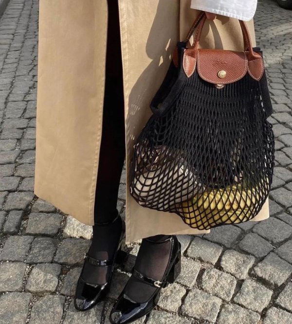 Longchamp Le Pliage 网眼单肩包