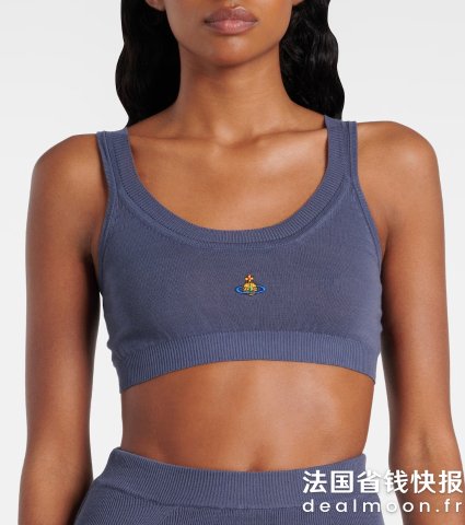 Vivienne WestwoodBea 刺绣棉质背心