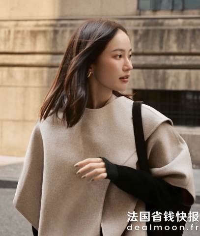 COS又暖和又好看！@COS羊毛双面围巾披肩