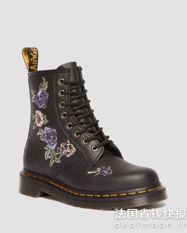 Dr. MartensVonda 1460 花卉皮靴