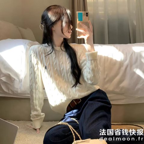 Polo Ralph Lauren麻花针织衫