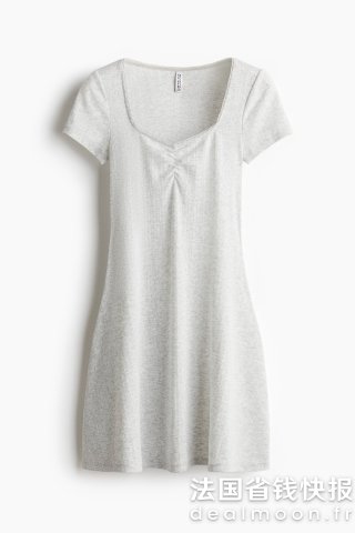 H&MPointelle连衣裙 针织