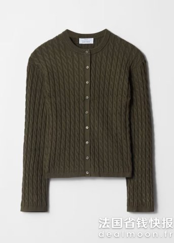 & Other Stories麻花毛衣