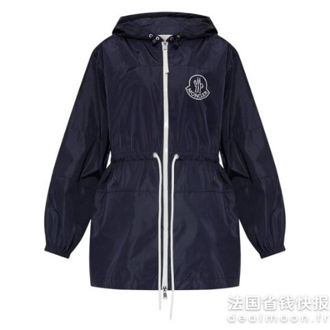 MonclerM/L捡漏 Veirade 带帽派克大衣