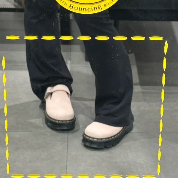 Zebzag 麂皮休闲厚底鞋