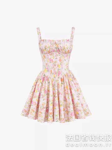 DealmoonHOUSE OF CB Natassia 棉混迷你裙连衣裙