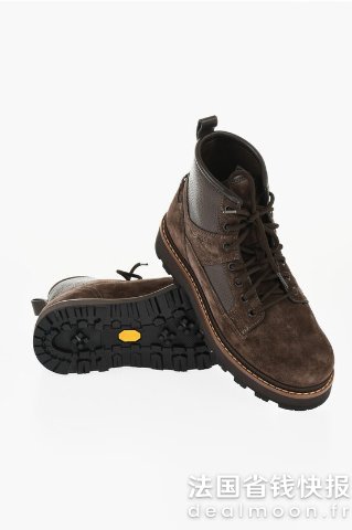 MonclerPEKA CAMP 麂皮Vibram底短靴