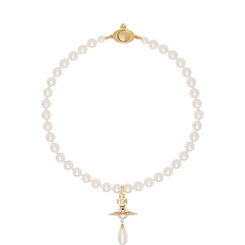 Pearl Drop 单排珍珠颈链