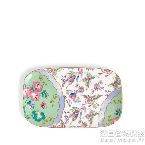 WedgwoodButterfly Bloom 三明治盘 25cm