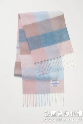 大牌同款三格围巾！这价格还要啥自行车三方格羔羊毛围巾