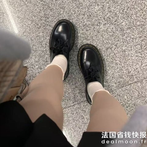 Dr. MartensDr Martens Black Holly 厚底德比鞋