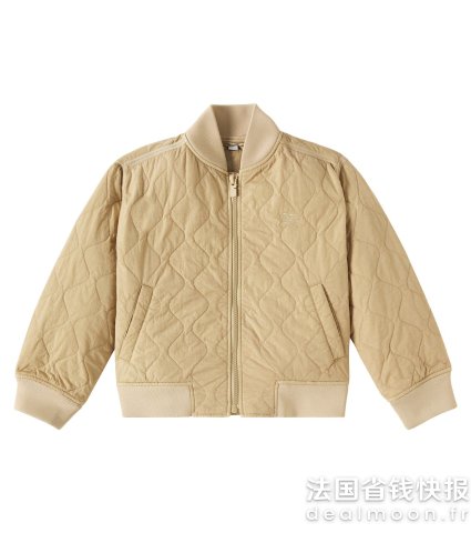 Lioncast大童绗缝飞行夹克