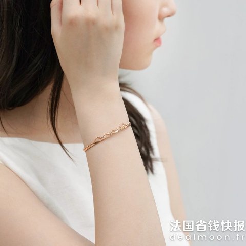 Chow Sang SangMinty Collection 18K玫瑰金手镯