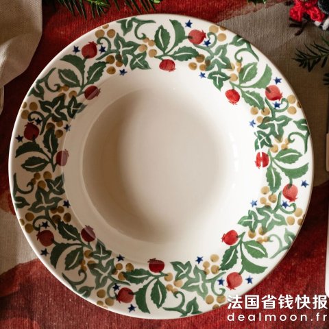 Emma BridgewaterRosehip & Ivy 汤盘