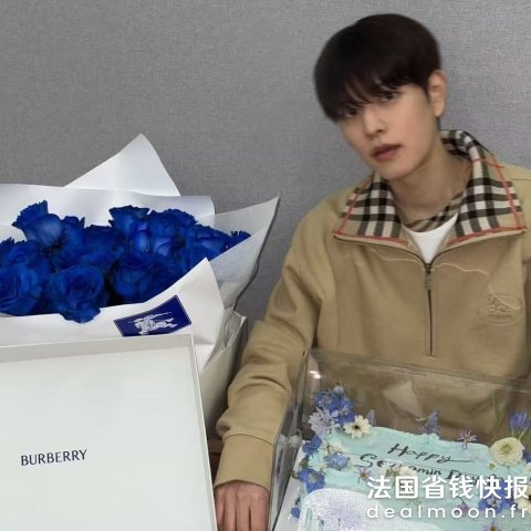 Burberry半拉链棉质卫衣