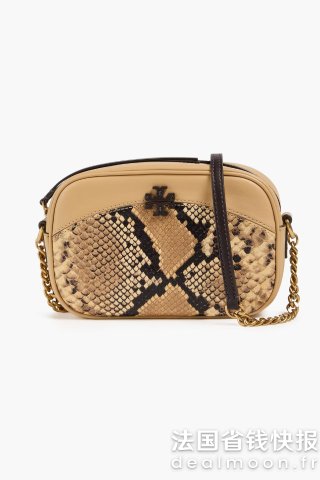 Tory burch McGraw 单肩包 蛇纹皮革