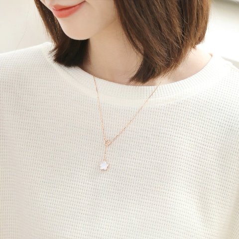 Chow Sang SangMinty 18K玫瑰金项链