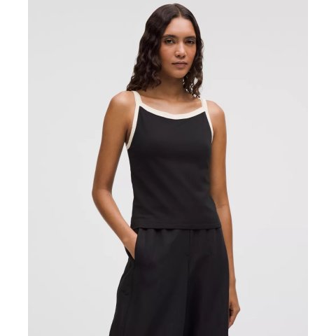 Lululemon有机棉高领背心