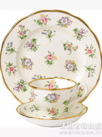 Royal Albert春草茶具三件套