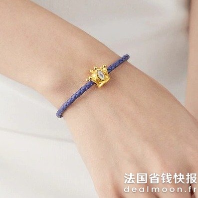 Chow Sang SangCharme Fantasy 999金 皇冠吊坠