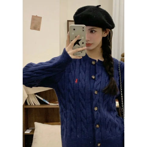 羊毛羊绒针织开衫