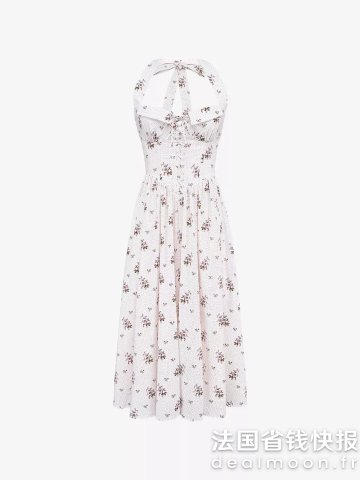 DealmoonHOUSE OF CB Emilia 棉质吊带连衣裙