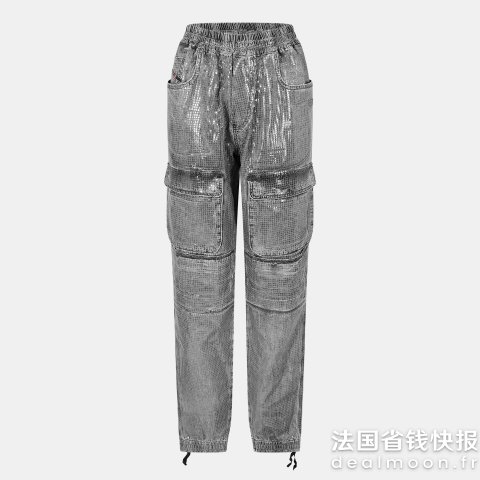 Diesel女式工装牛仔裤