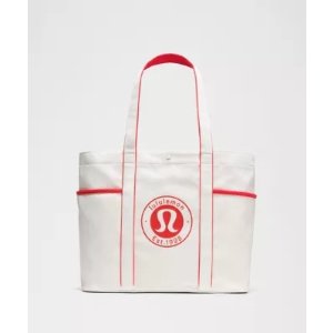 Lululemon补货啦！！多口袋帆布托特包 20L