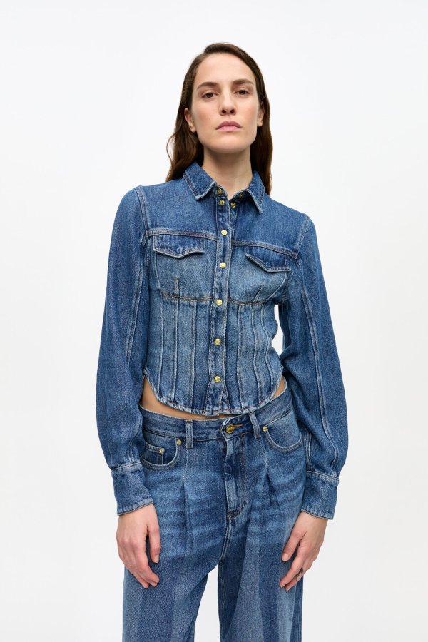 Corsage 蓝色衬衫