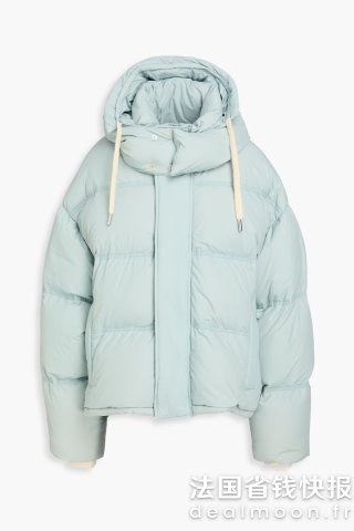 清新薄荷绿！！零下20度都很暖和Quilted 立领羽绒夹克