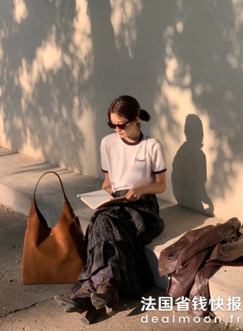 Coach麂皮深棕绝了Brooklyn 单肩包 39