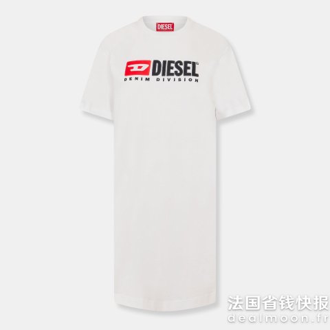 Diesel女款T恤连衣裙
