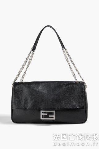 Fendi Baguette Chain 皮革单肩包