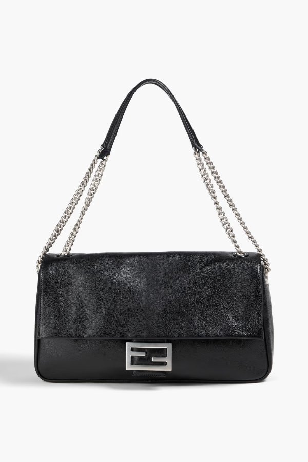Fendi Baguette Chain 皮革单肩包