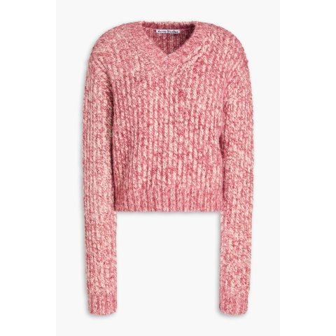 羊毛混纺花色毛衣