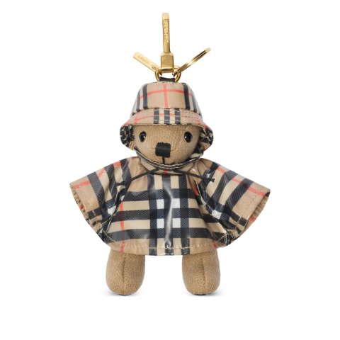 Burberry Thomas Bear 格纹钥匙扣