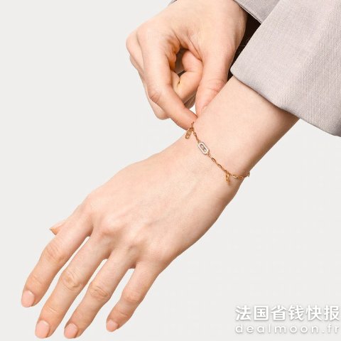 Chow Sang SangMinty 18K玫瑰金手链