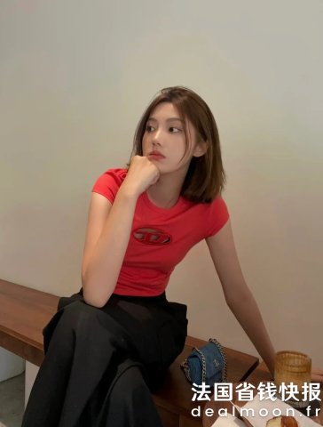 Diesel类似款长袖！D标镂空针织衫