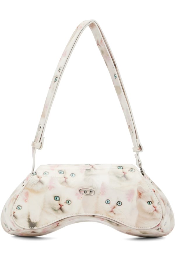 Play 白色腋下包