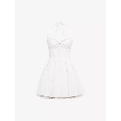 DealmoonHOUSE OF CB Harriet 挂脖棉混迷你裙