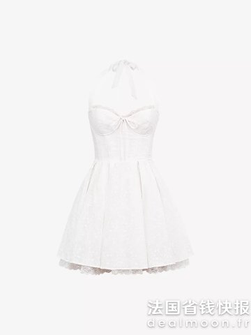 DealmoonHOUSE OF CB Harriet 挂脖棉混迷你裙