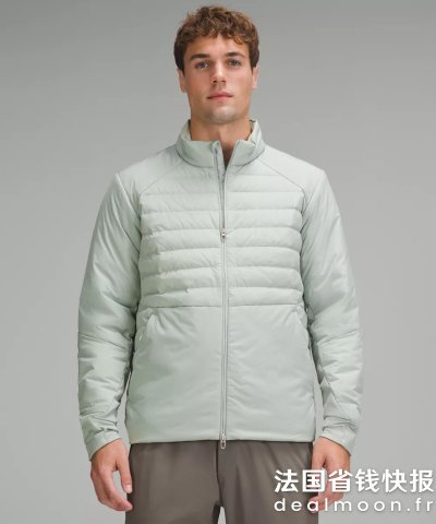 Lululemon还有深色更便宜！Down for It All 男士羽绒夹克