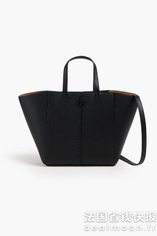 Tory Burch McGraw 粒面皮革托特包