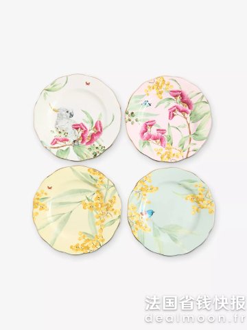 Royal AlbertKerr 骨瓷餐盘套装 20cm