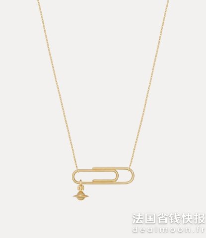 Vivienne WestwoodPimlico 足金项链 吊坠款
