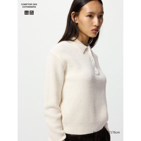 UNIQLO 羊毛混纺女款针织衫